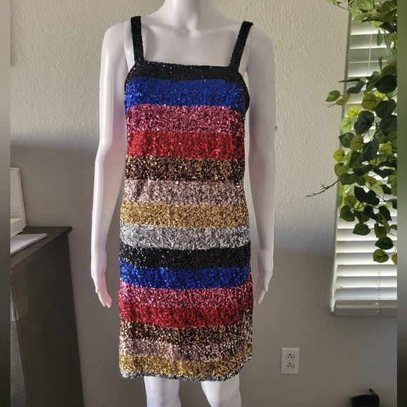 Gap Sequin Dress-NEW YEARS EVE PERFECTION!! - Picture 1 of 6